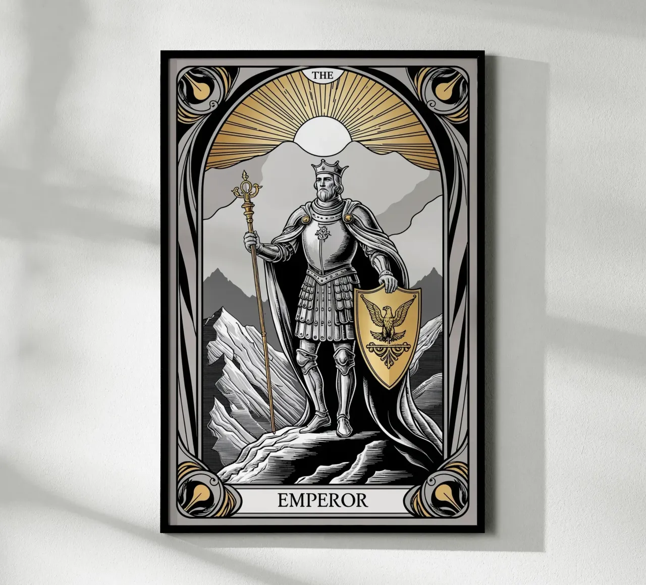 L'Empereur - Emblème de l'autorité hahnemühle de Mystique & Muse