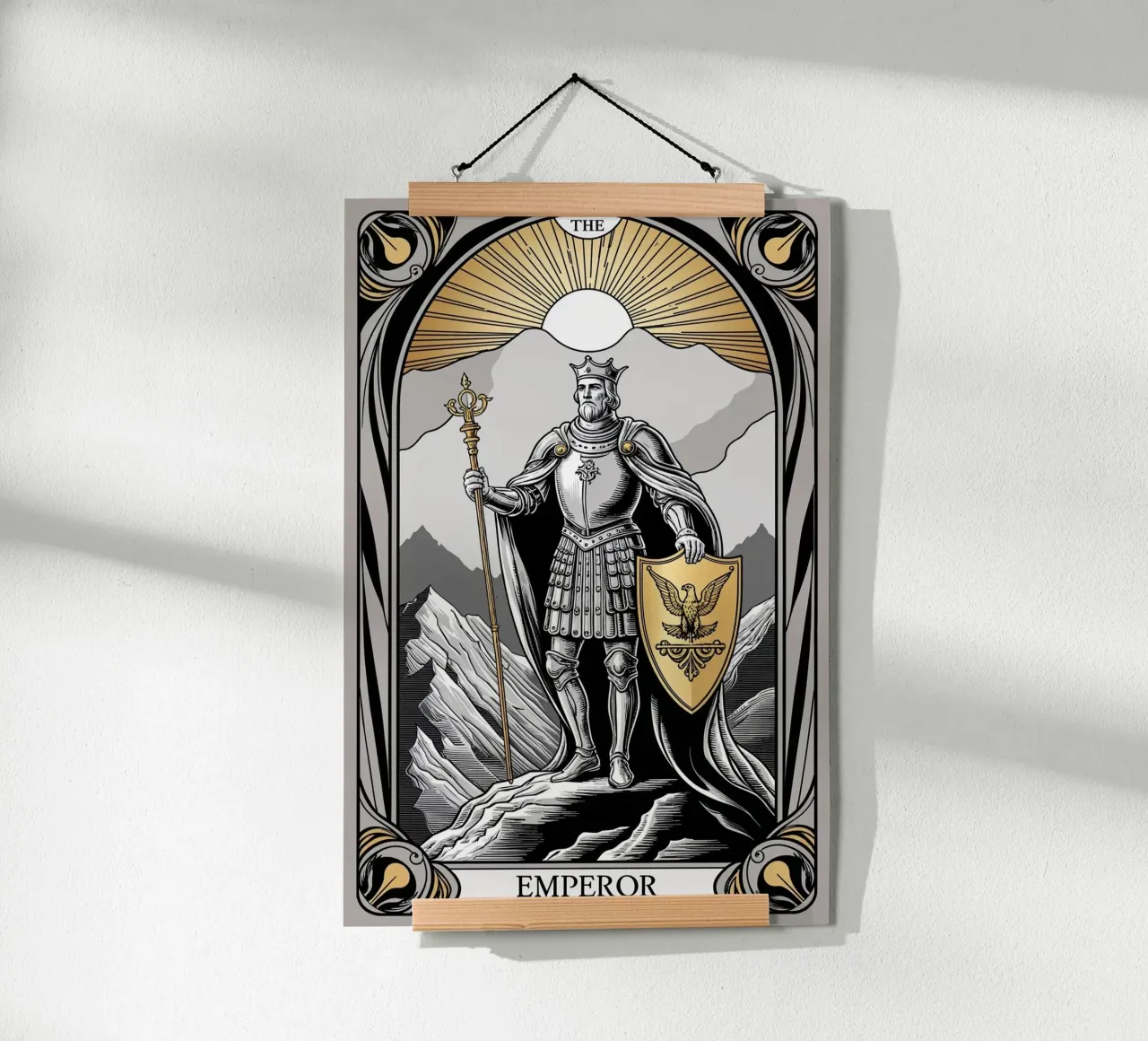 L'Empereur - Emblème de l'autorité hahnemühle de Mystique & Muse