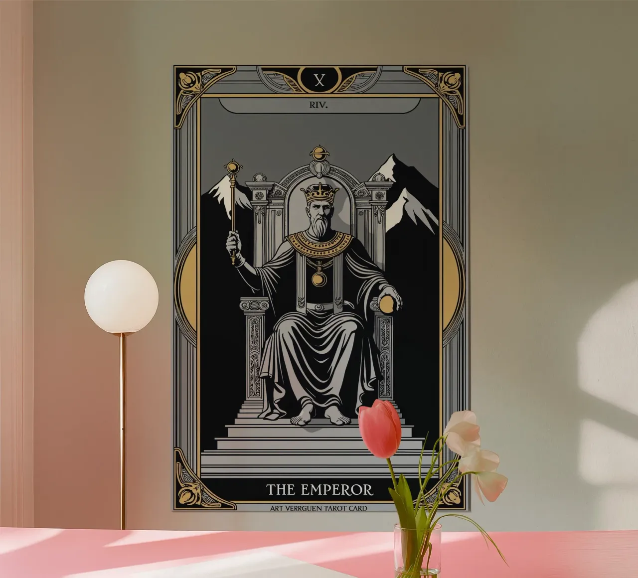 Der Kaiser - Befehlsgewaltiger Einfluss Hahnemühle von Mystique & Muse