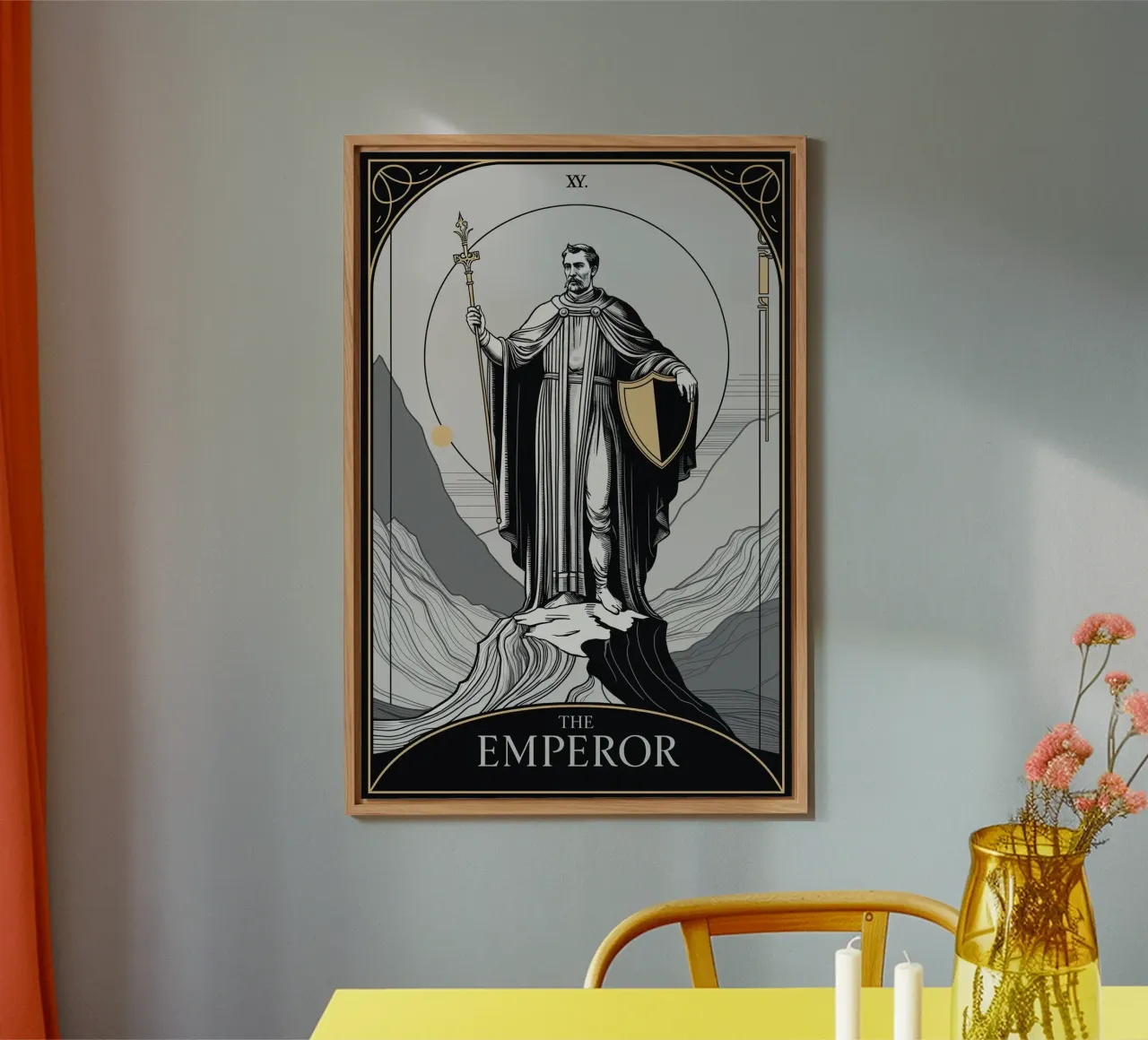 L'Imperatore - Forza e resilienza alluminio dibond da Mystique & Muse