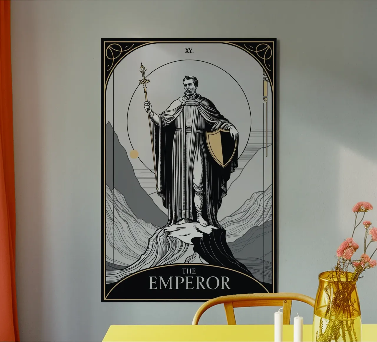 L'Imperatore - Forza e resilienza alluminio dibond da Mystique & Muse