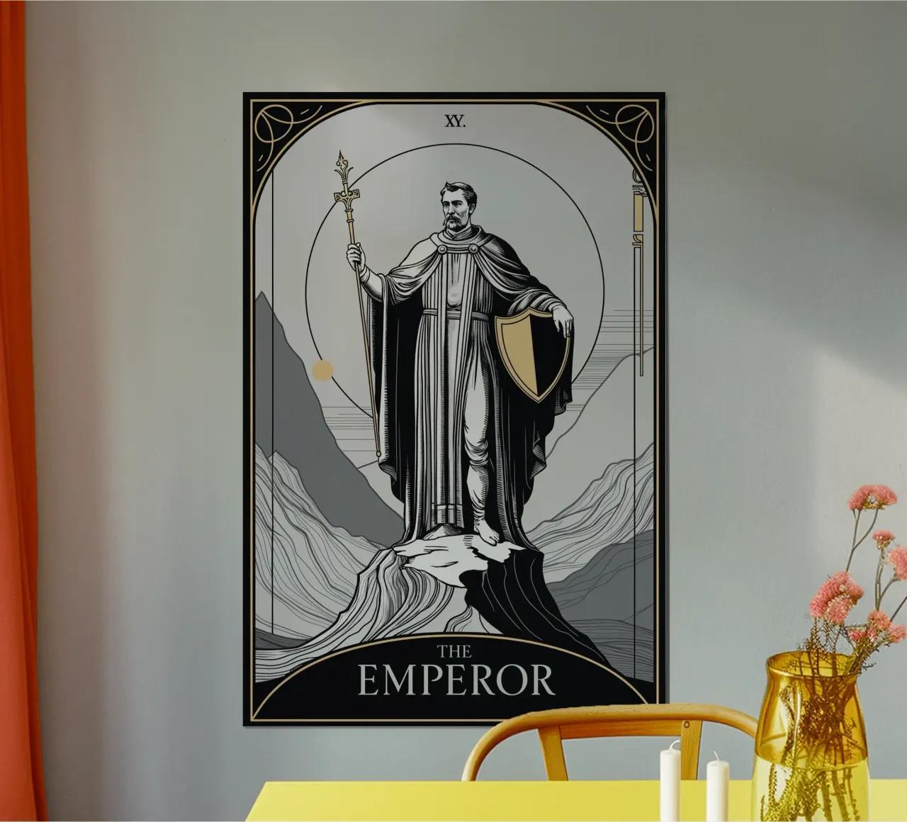 L'Imperatore - Forza e resilienza carta hahnemühle da Mystique & Muse