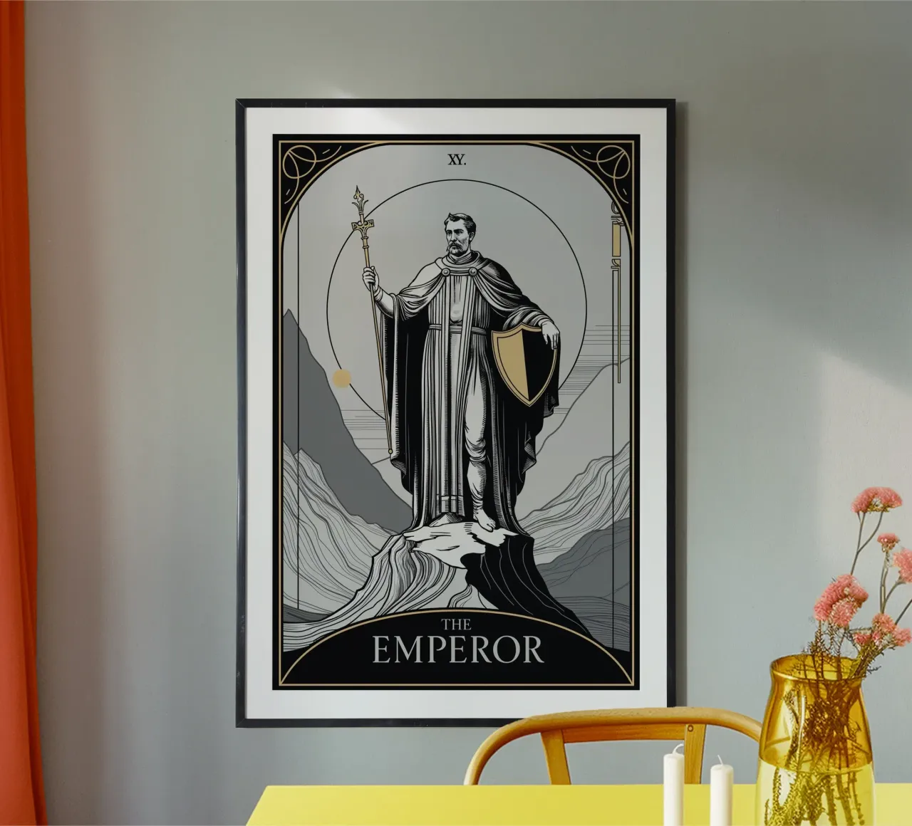 L'Imperatore - Forza e resilienza carta hahnemühle da Mystique & Muse
