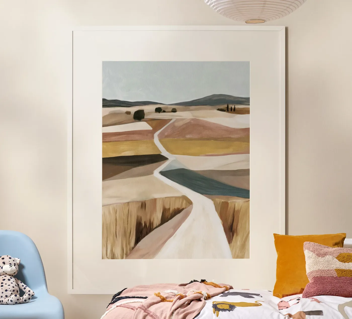 Across the Fields poster by Gaite