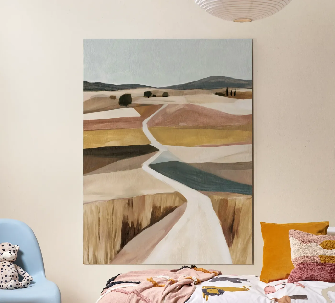 Across the Fields poster by Gaite
