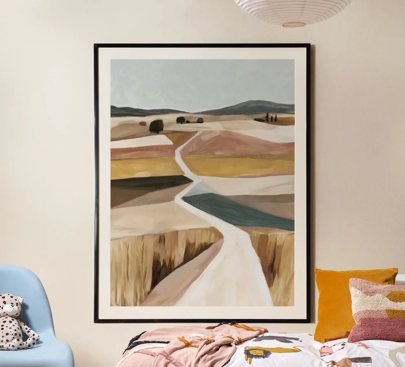 Across the Fields poster by Gaite