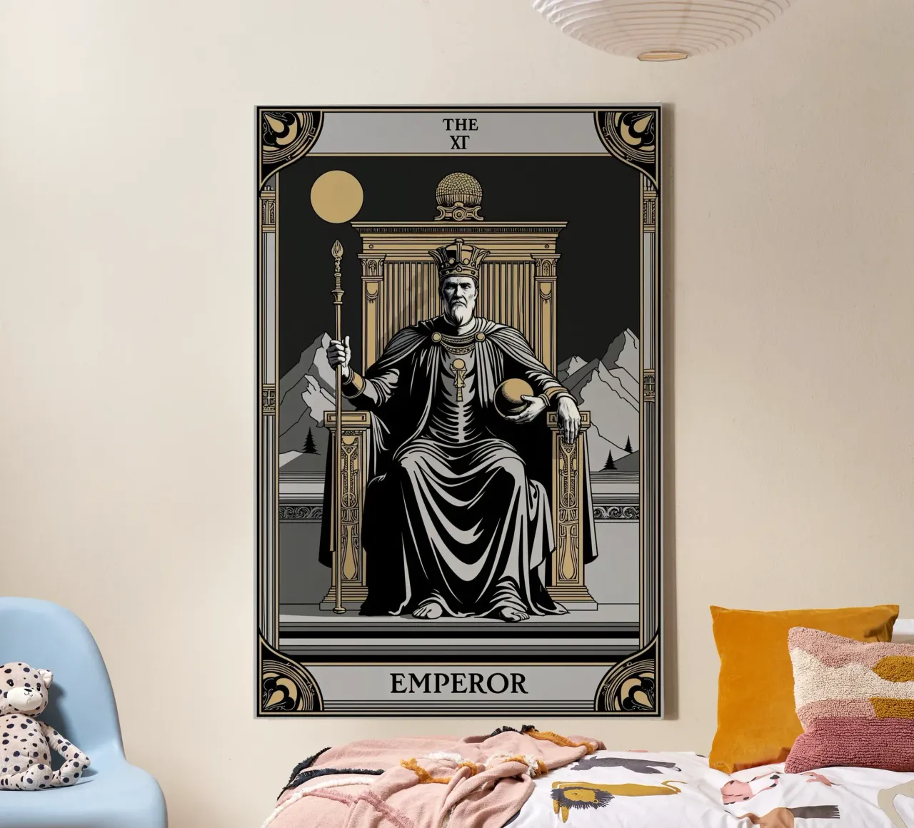 L'imperatore - L'eredità del potere tela da Mystique & Muse