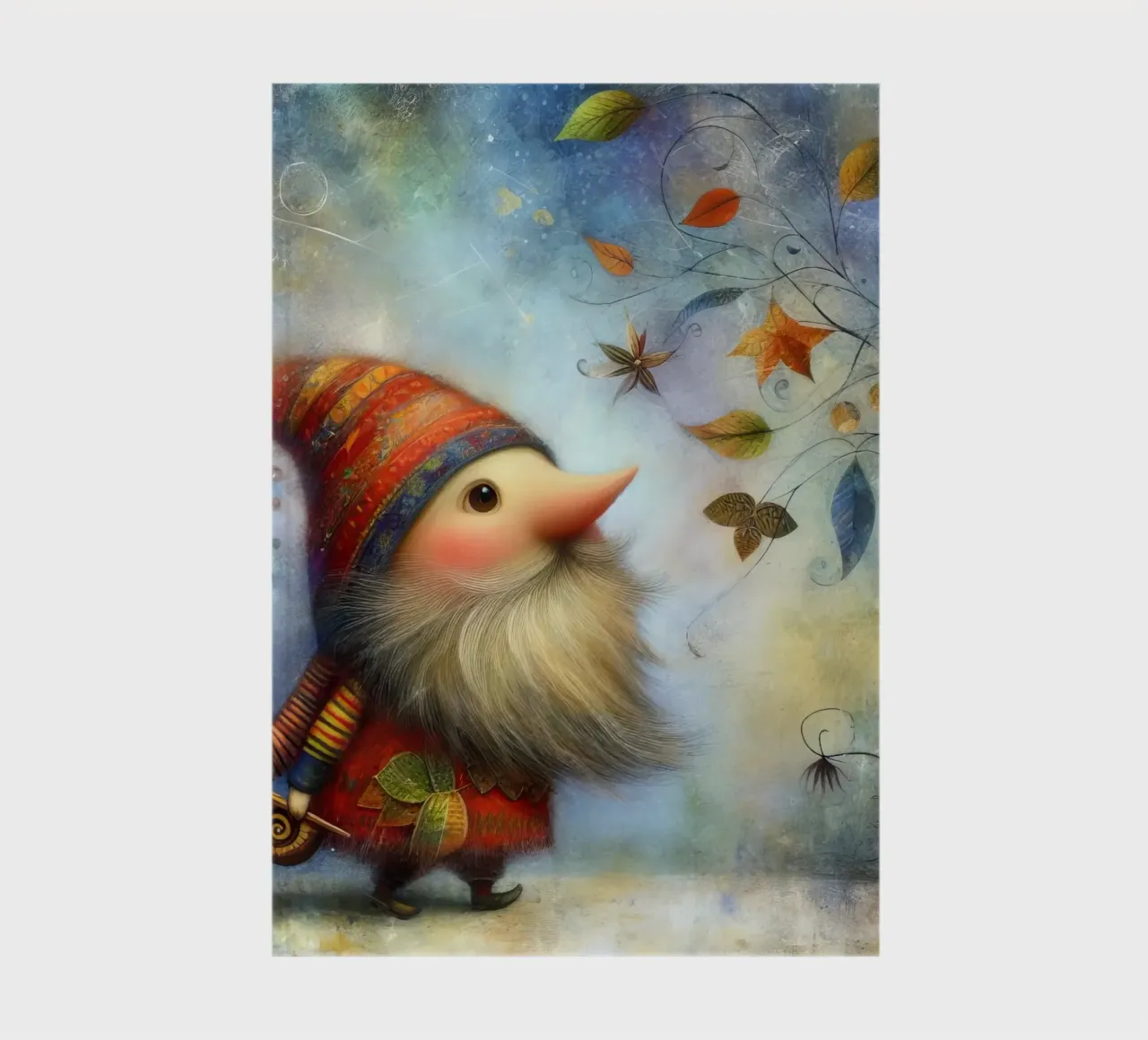 Elf whimsical nome notebook by 🎁 ARTVI-SHOP