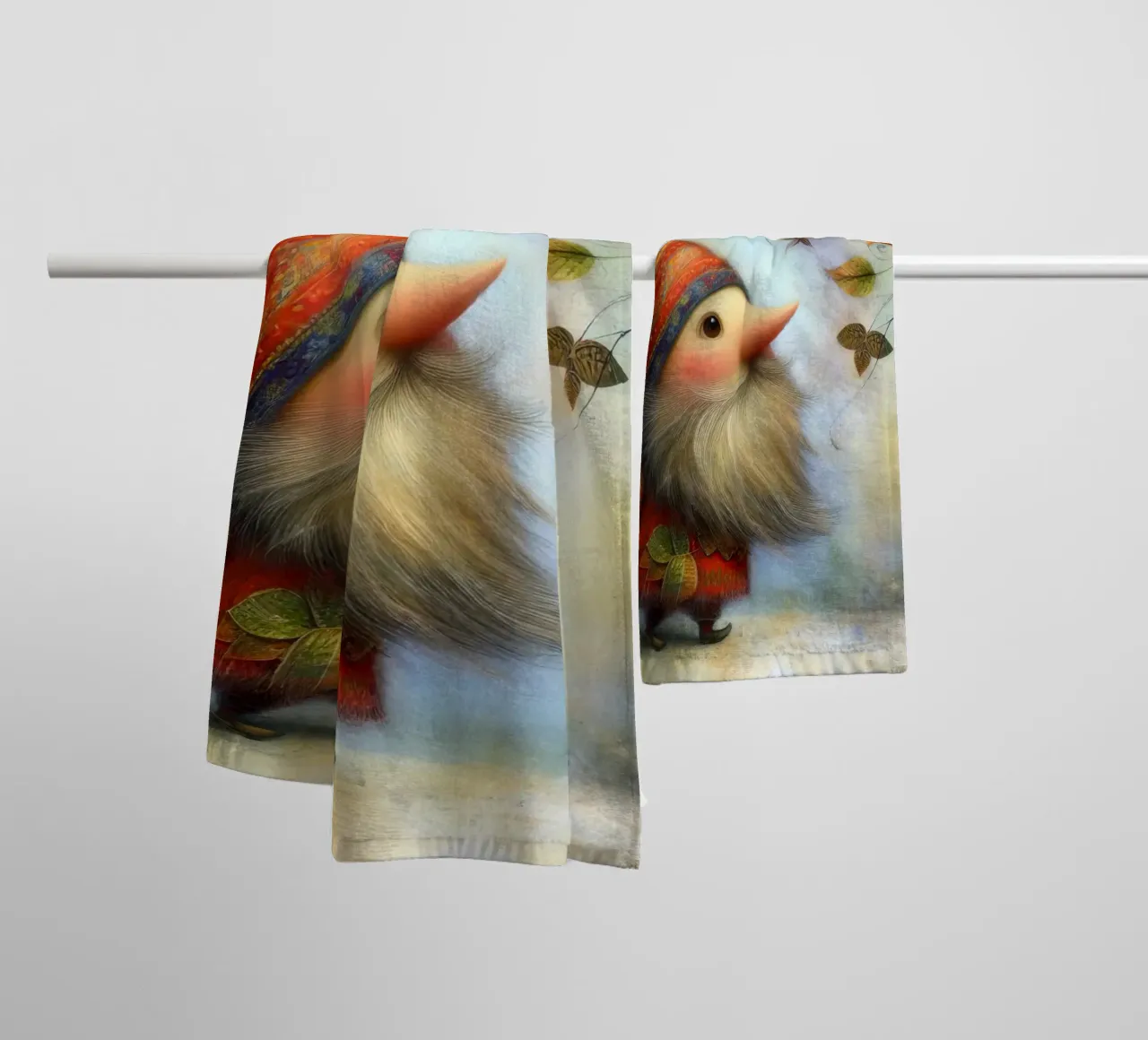 Nom fantaisiste de l'elfe serviette de bain de 🎁 ARTVI-SHOP