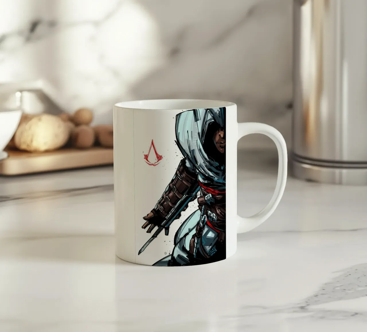 The SIlent Killer tazza in ceramica da nabakumov