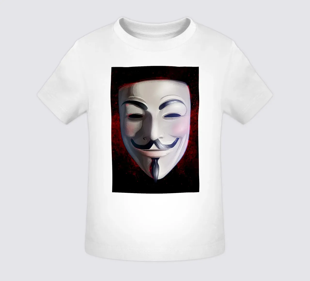 Anonymous Mask maglietta neonato da nabakumov