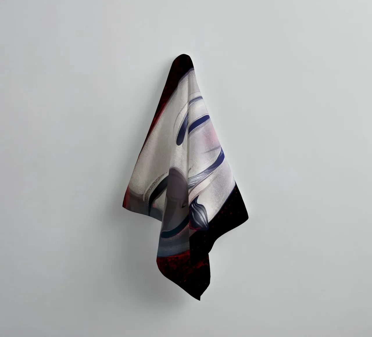 Anonymous Mask asciugamano da bagno da nabakumov
