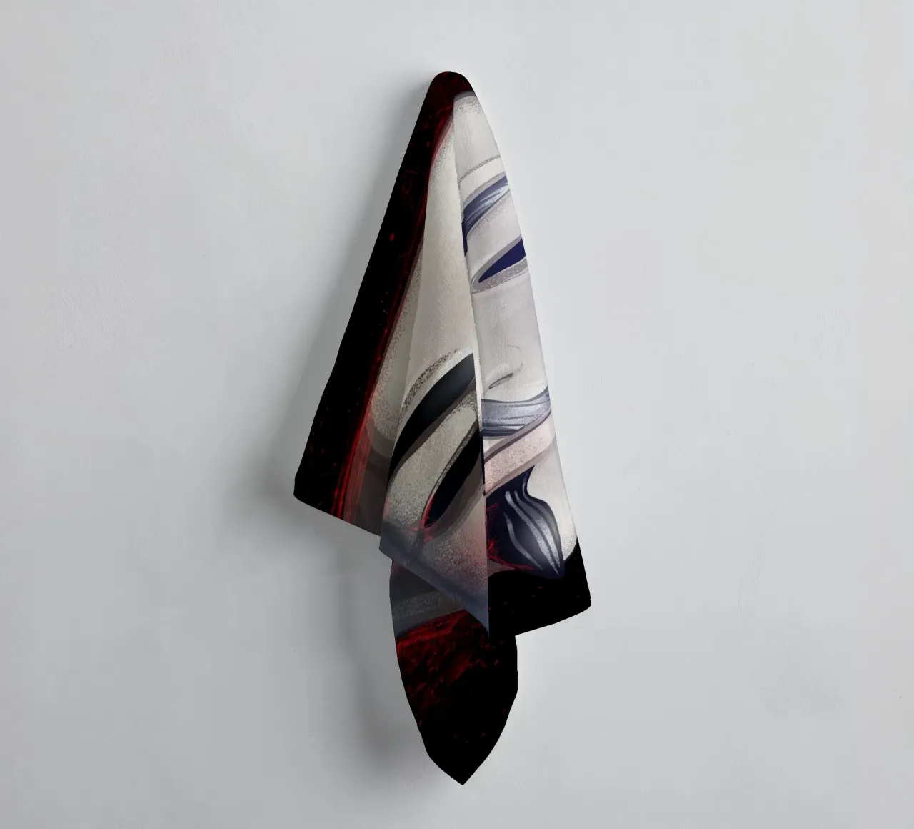 Anonymous Mask asciugamano da bagno da nabakumov