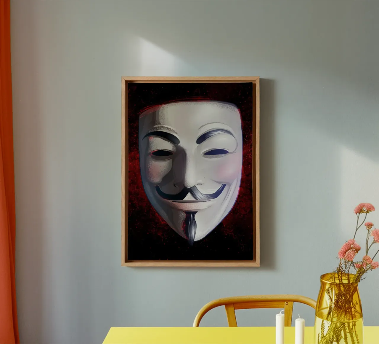Anonymous Mask tela da nabakumov