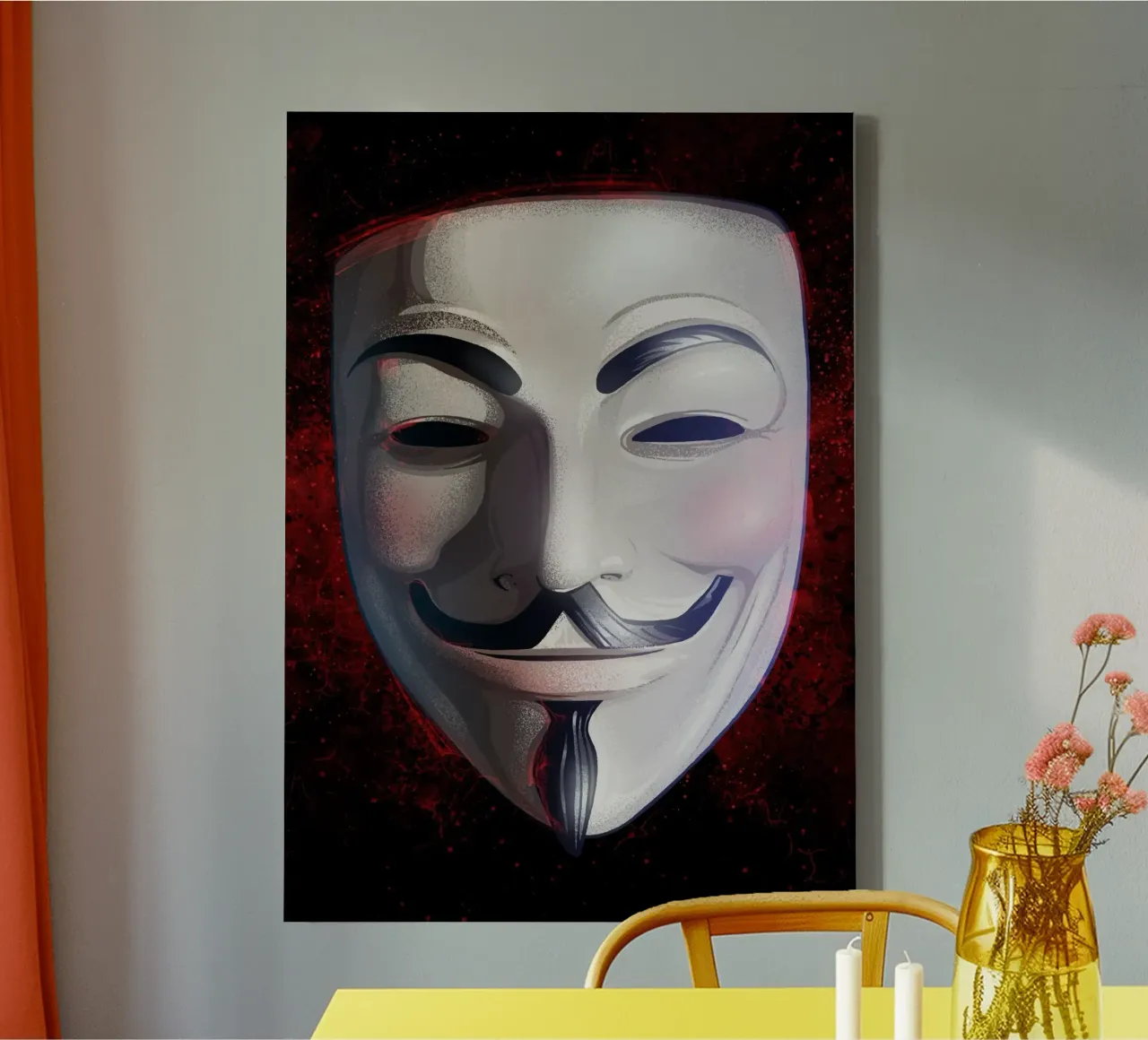 Anonymous Mask tela da nabakumov