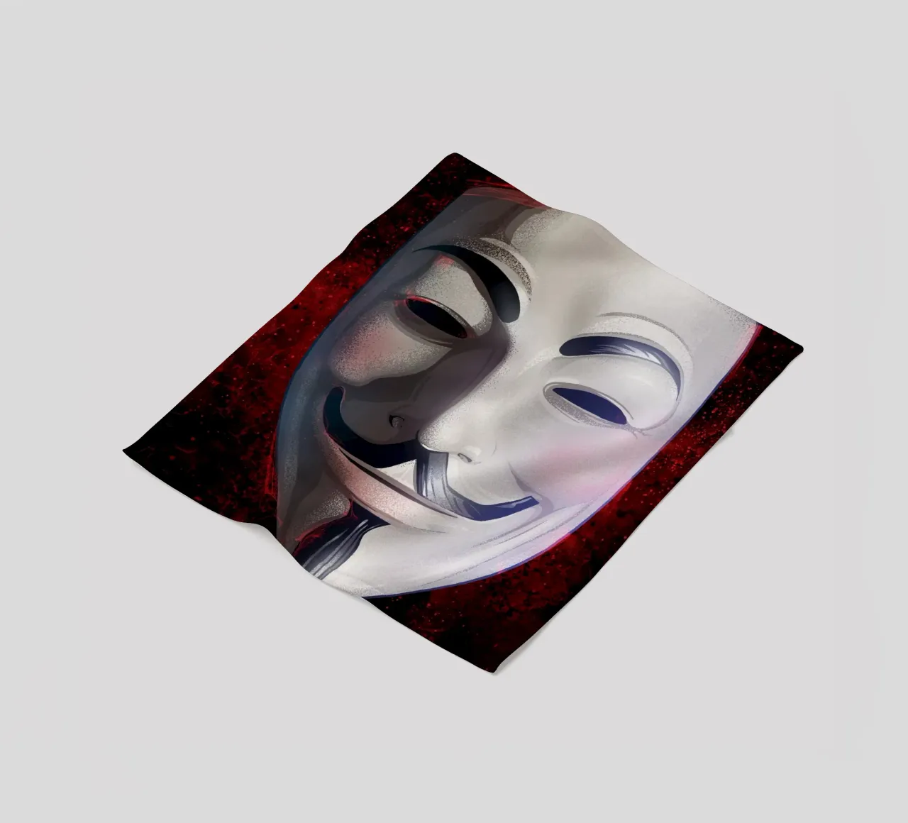 Anonymous Mask coperta in pile da nabakumov