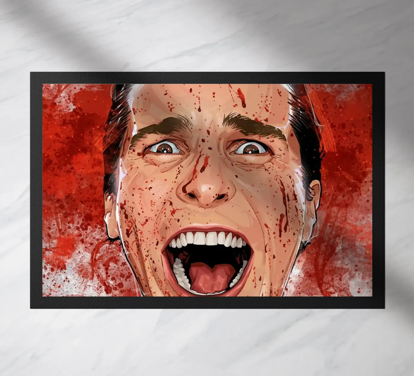 American Psycho doormat by nabakumov