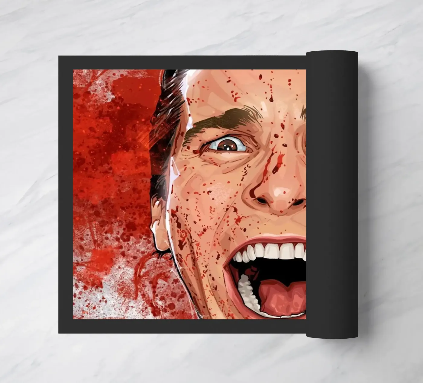 American Psycho doormat by nabakumov