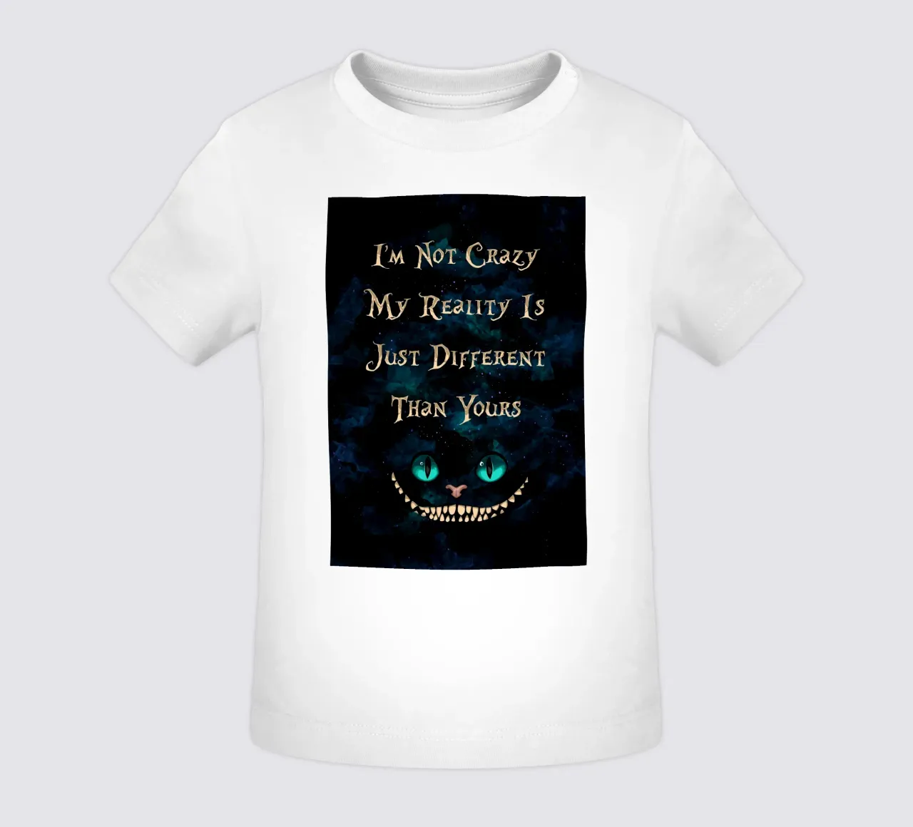 Alice In Wonderland maglietta neonato da nabakumov