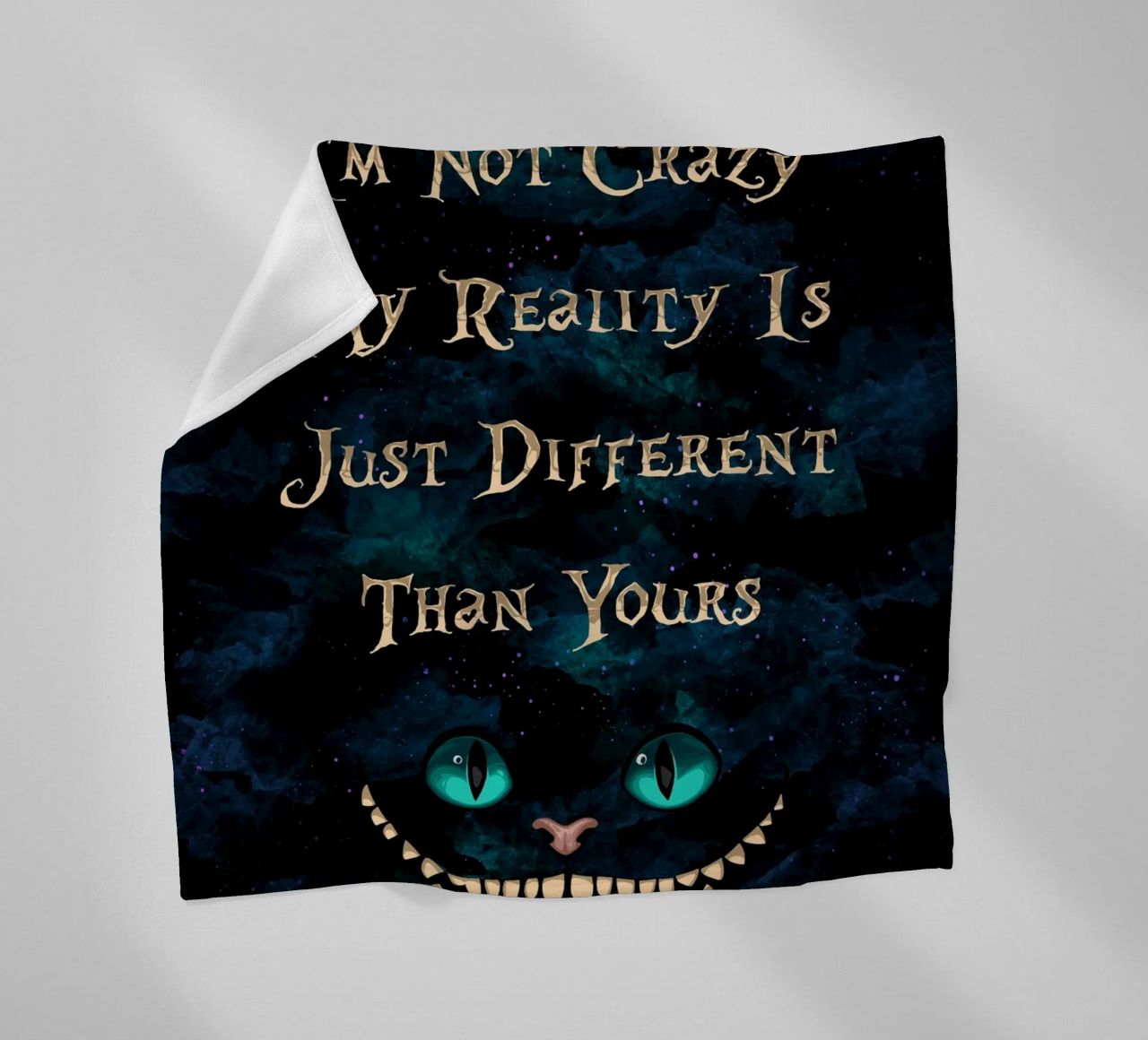 Alice In Wonderland Fleecedecke von nabakumov