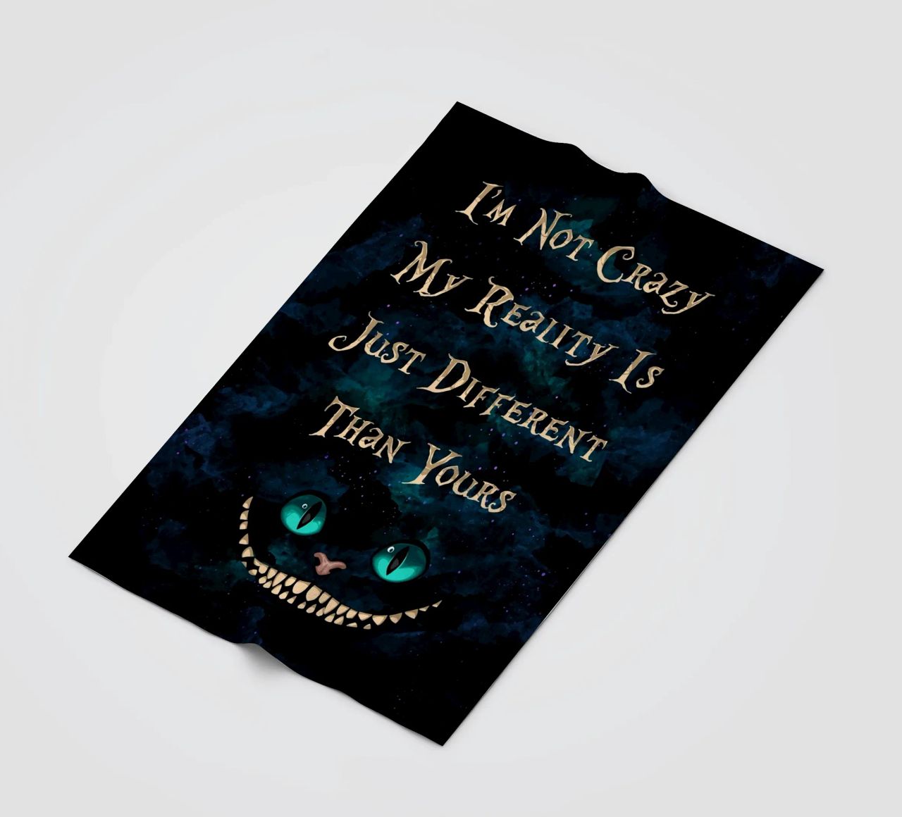 Alice In Wonderland Fleecedecke von nabakumov