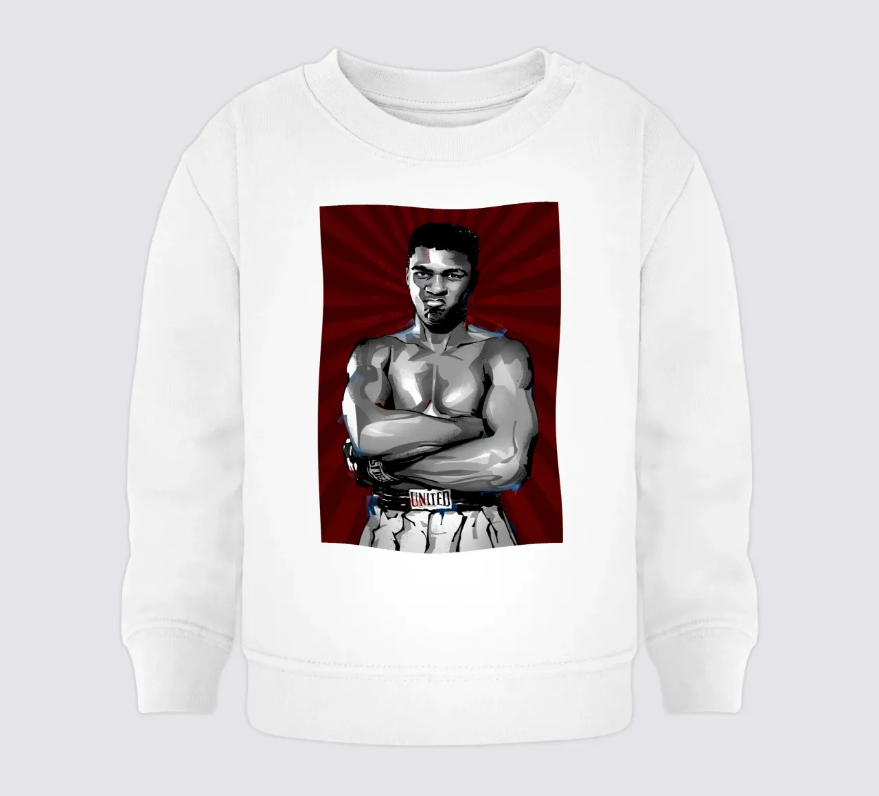Muhammad Ali felpa neonato da nabakumov