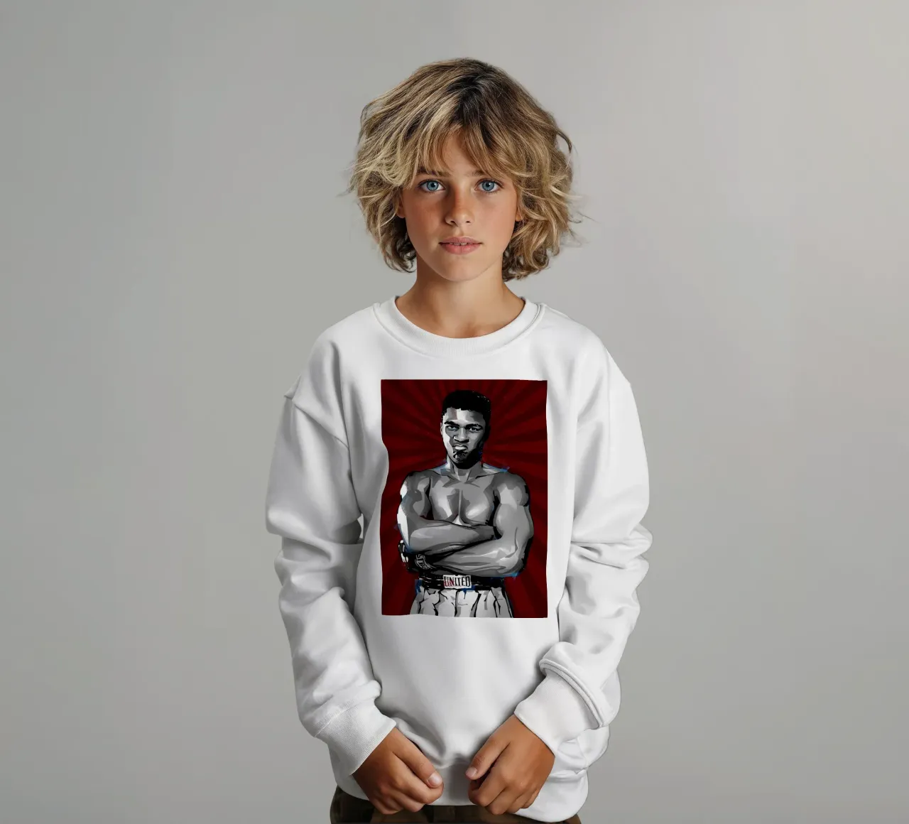 Muhammad Ali felpa bambino da nabakumov