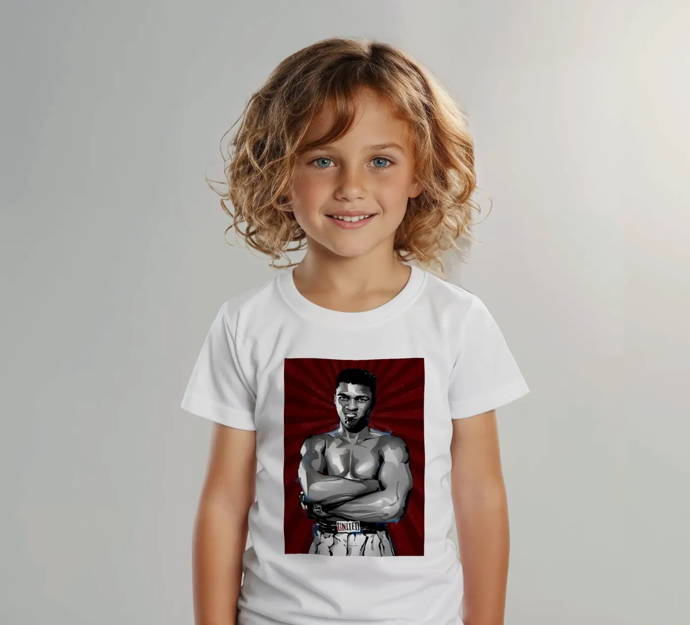 Muhammad Ali t-shirt bambini da nabakumov