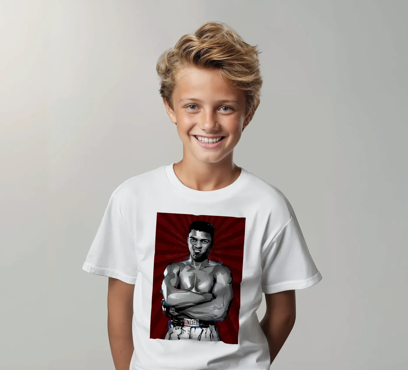 Muhammad Ali t-shirt bambini da nabakumov