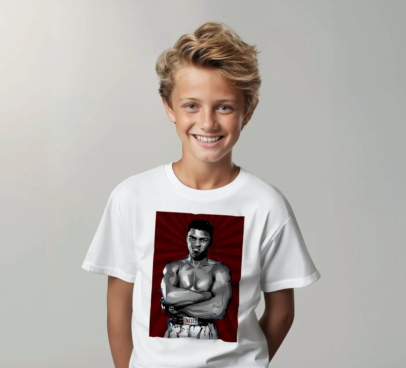 Muhammad Ali t-shirt bambini da nabakumov