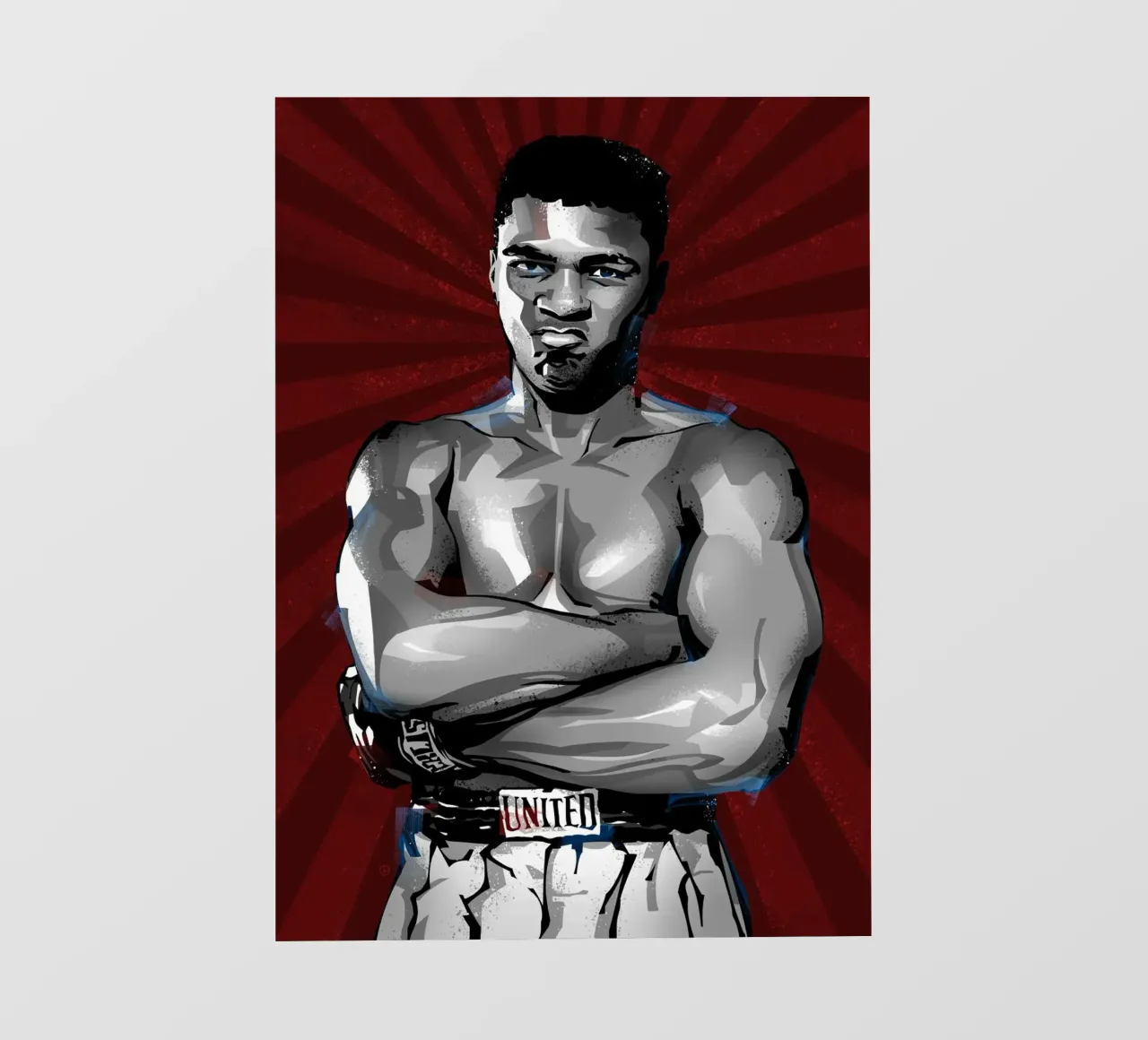Muhammad Ali pellicola backlit da nabakumov
