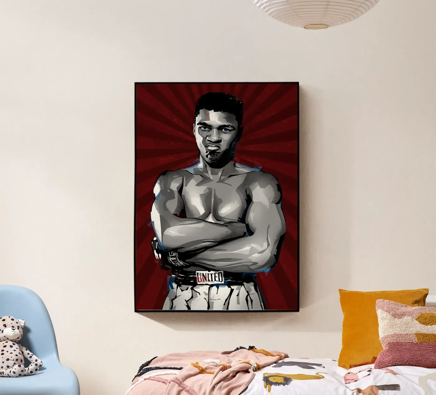 Muhammad Ali acryl van nabakumov