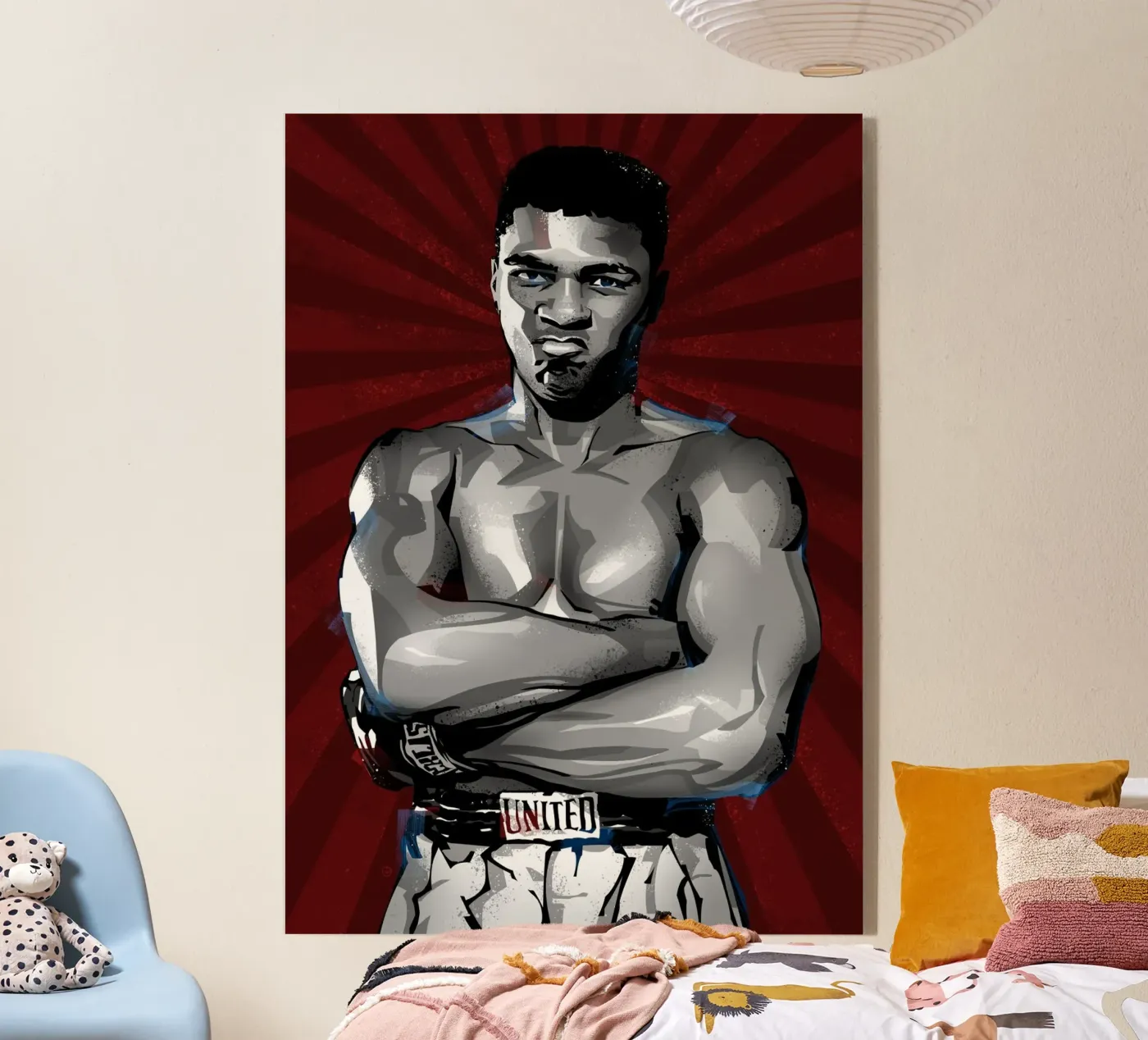 Muhammad Ali acryl van nabakumov