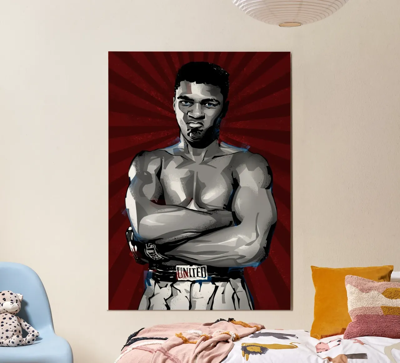 Muhammad Ali alluminio dibond da nabakumov
