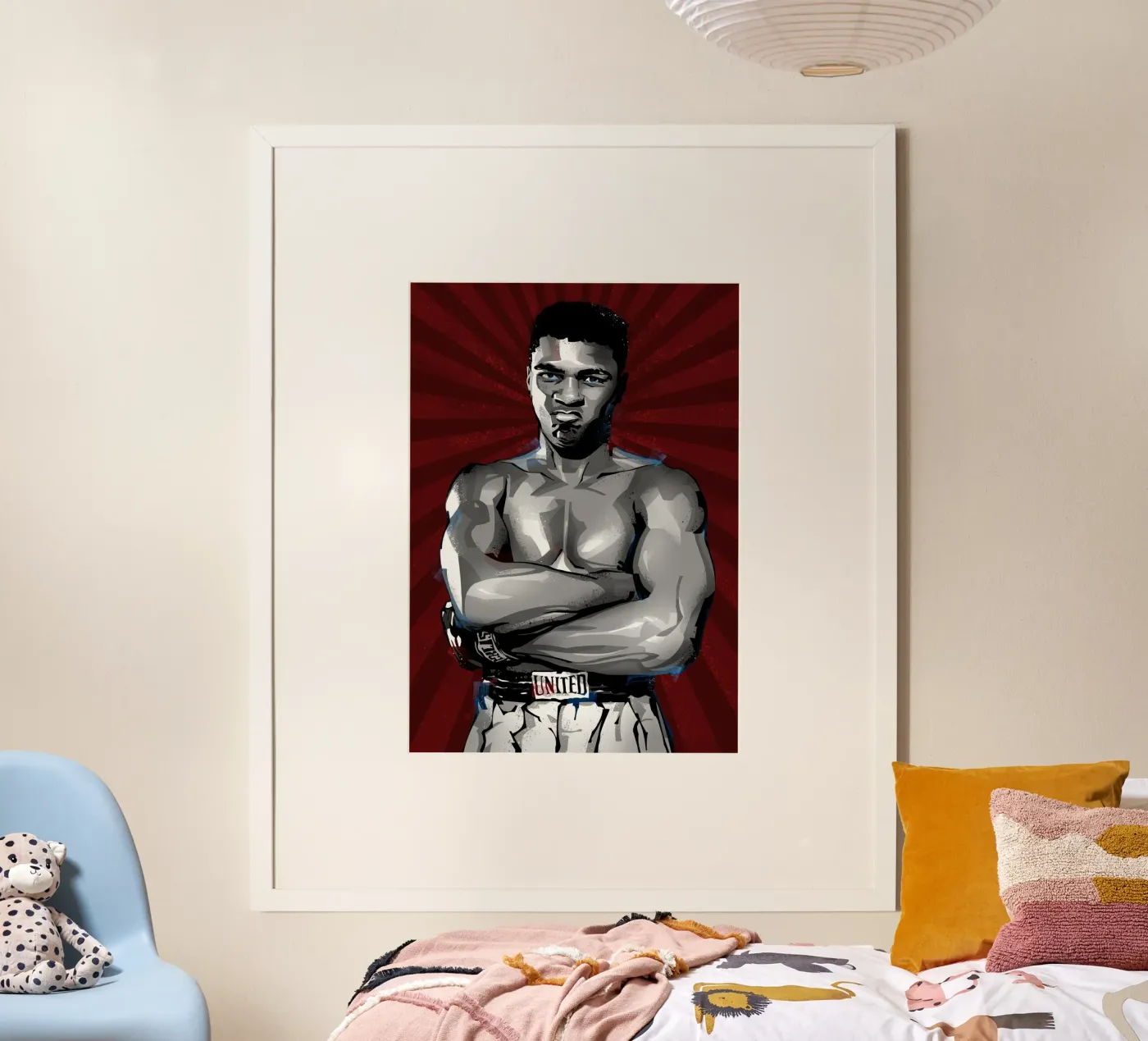 Muhammad Ali poster da nabakumov