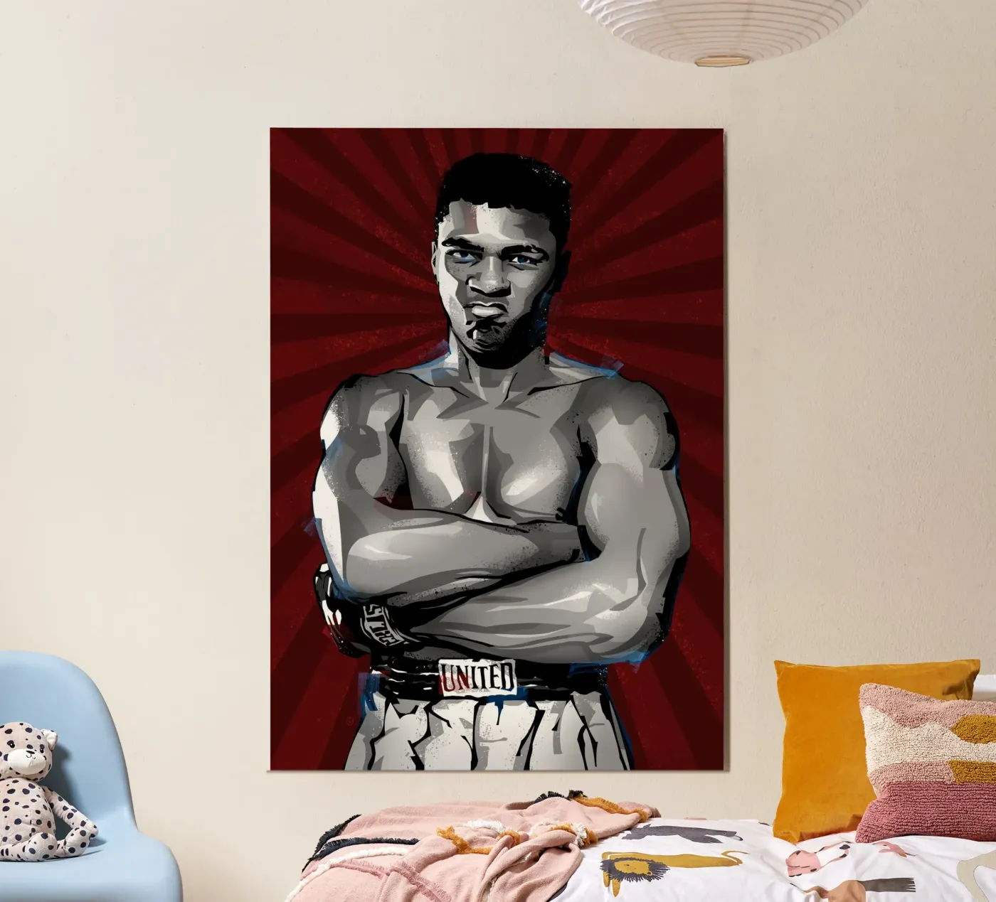 Muhammad Ali poster da nabakumov