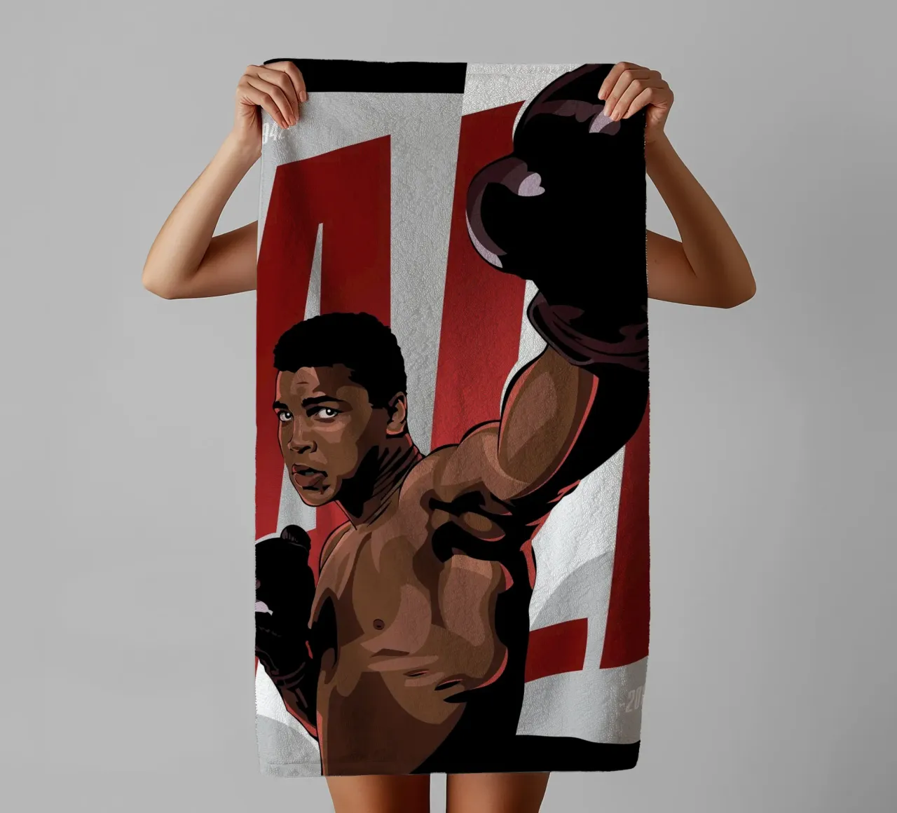 Muhammad Ali asciugamano da bagno da nabakumov