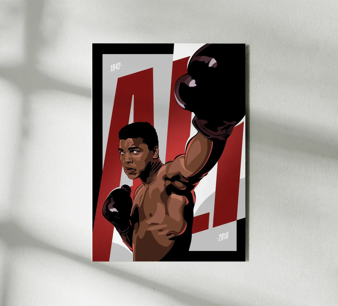 Muhammad Ali alluminio dibond da nabakumov