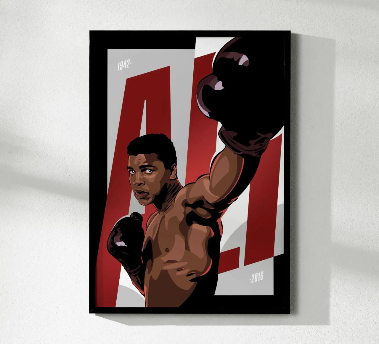 Muhammad Ali Poster von nabakumov