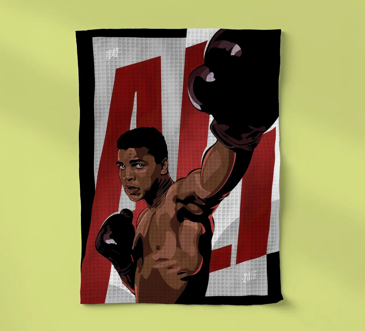 Muhammad Ali canovaccio da cucina da nabakumov