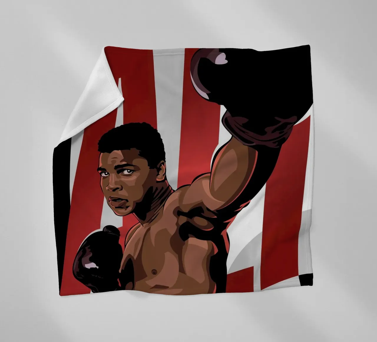 Muhammad Ali coperta in pile da nabakumov