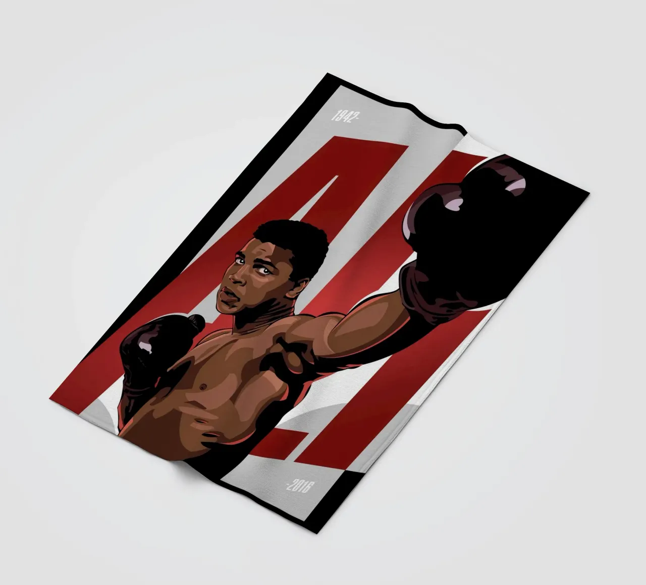 Muhammad Ali coperta in pile da nabakumov