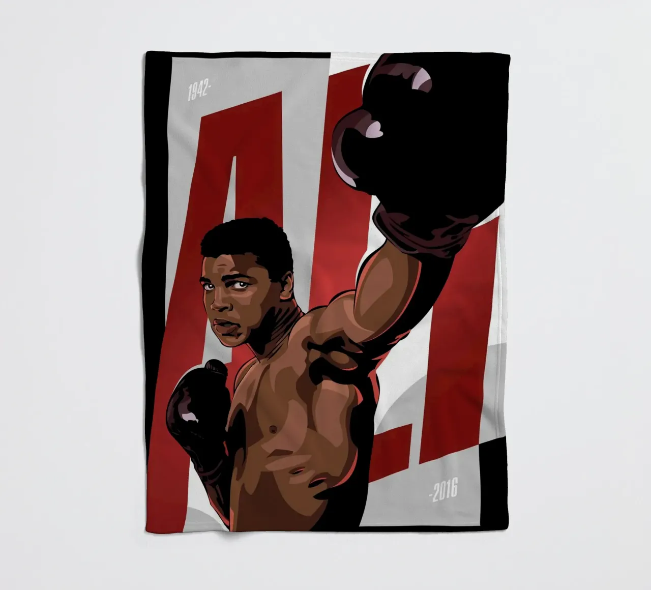 Muhammad Ali coperta in pile da nabakumov