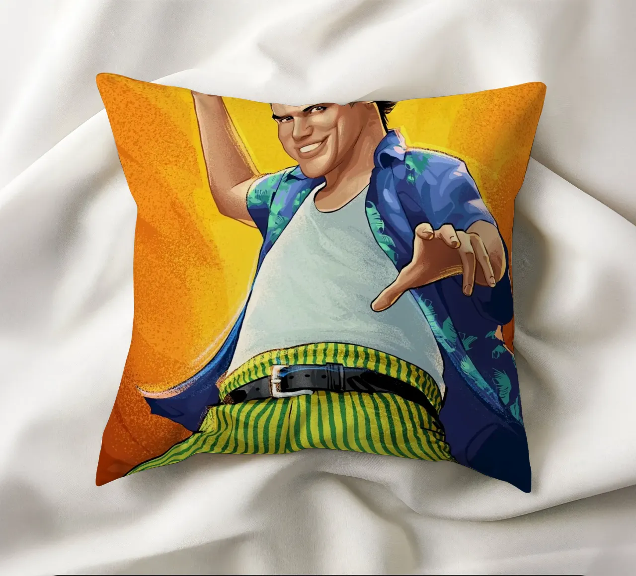 Ace Ventura decorative cushion by nabakumov