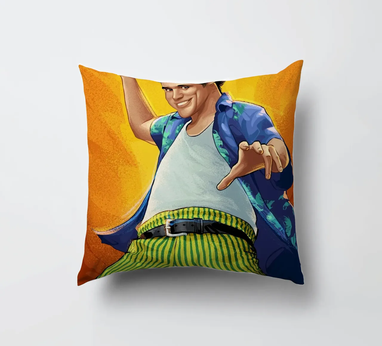 Ace Ventura decorative cushion by nabakumov