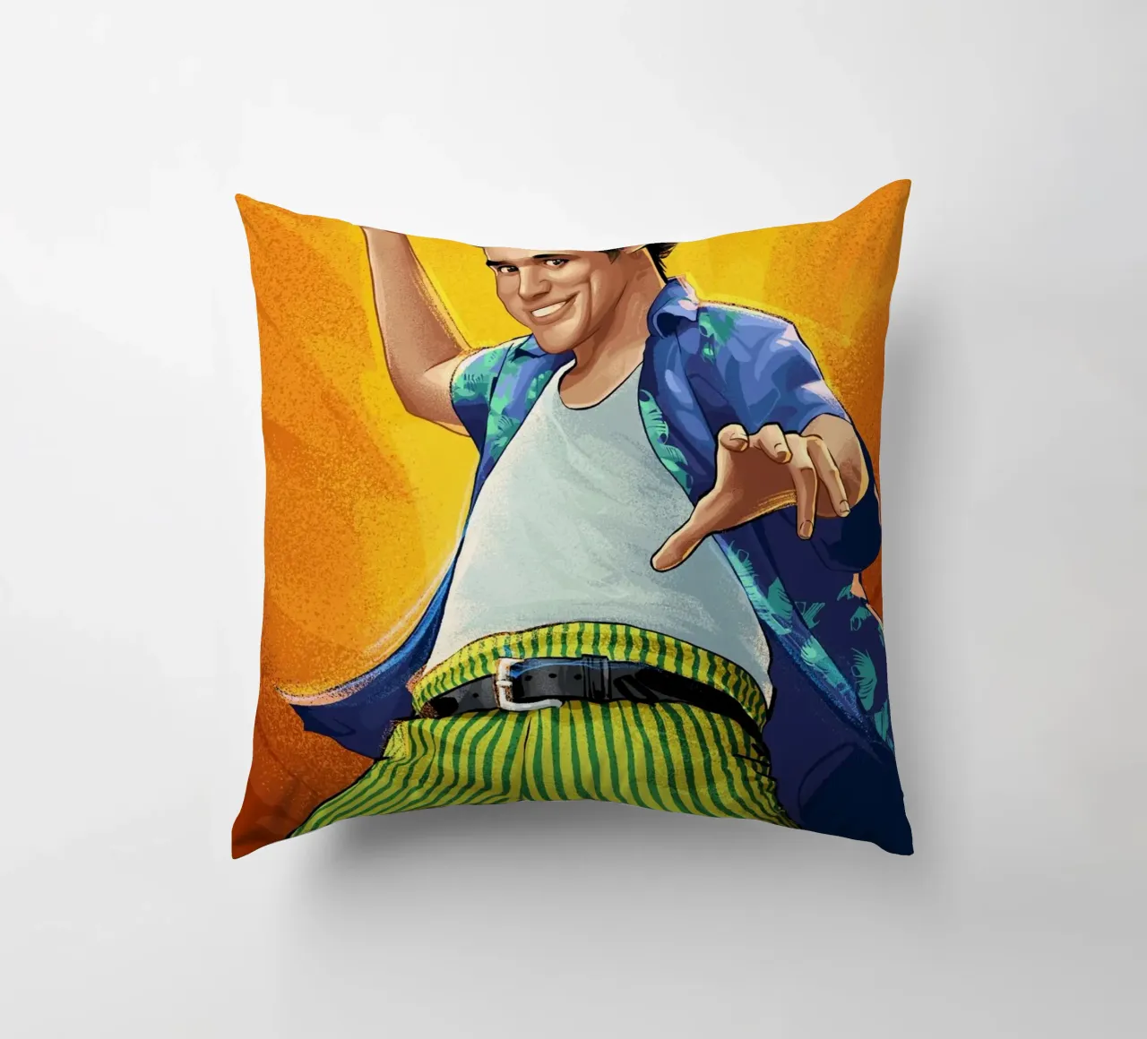 Ace Ventura decorative cushion by nabakumov