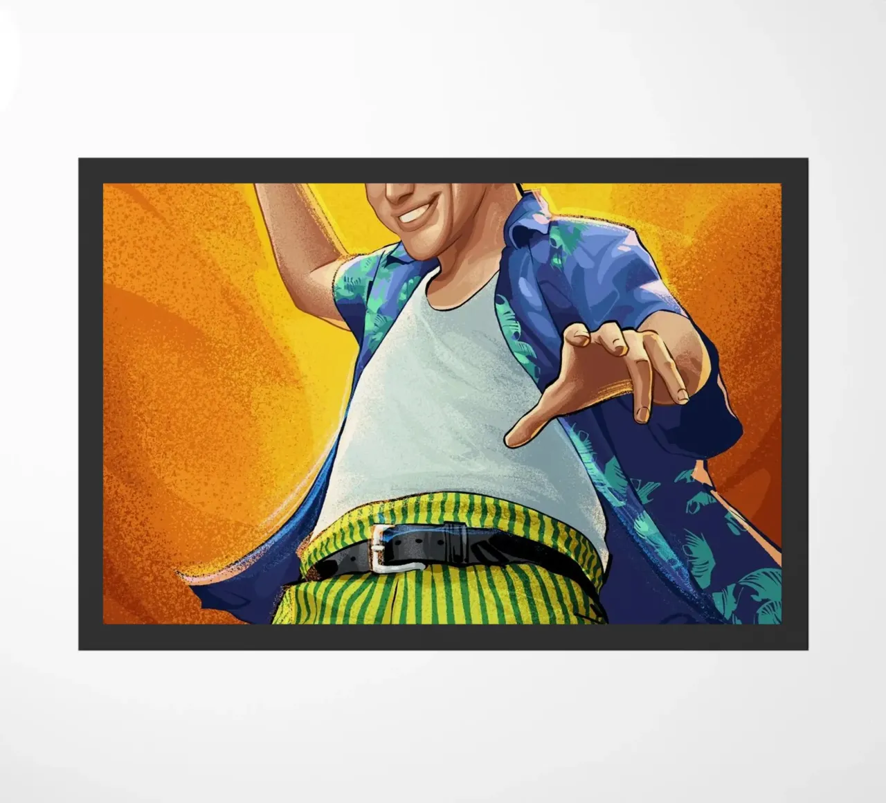Ace Ventura doormat by nabakumov