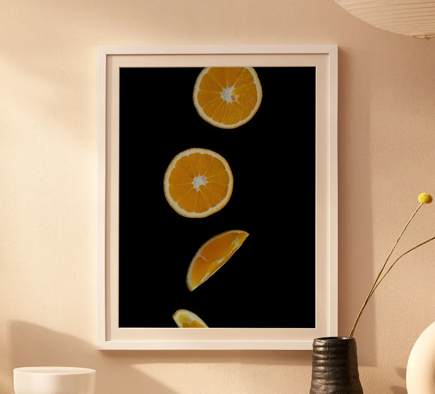 Falling Citrus poster by delicious kitchen