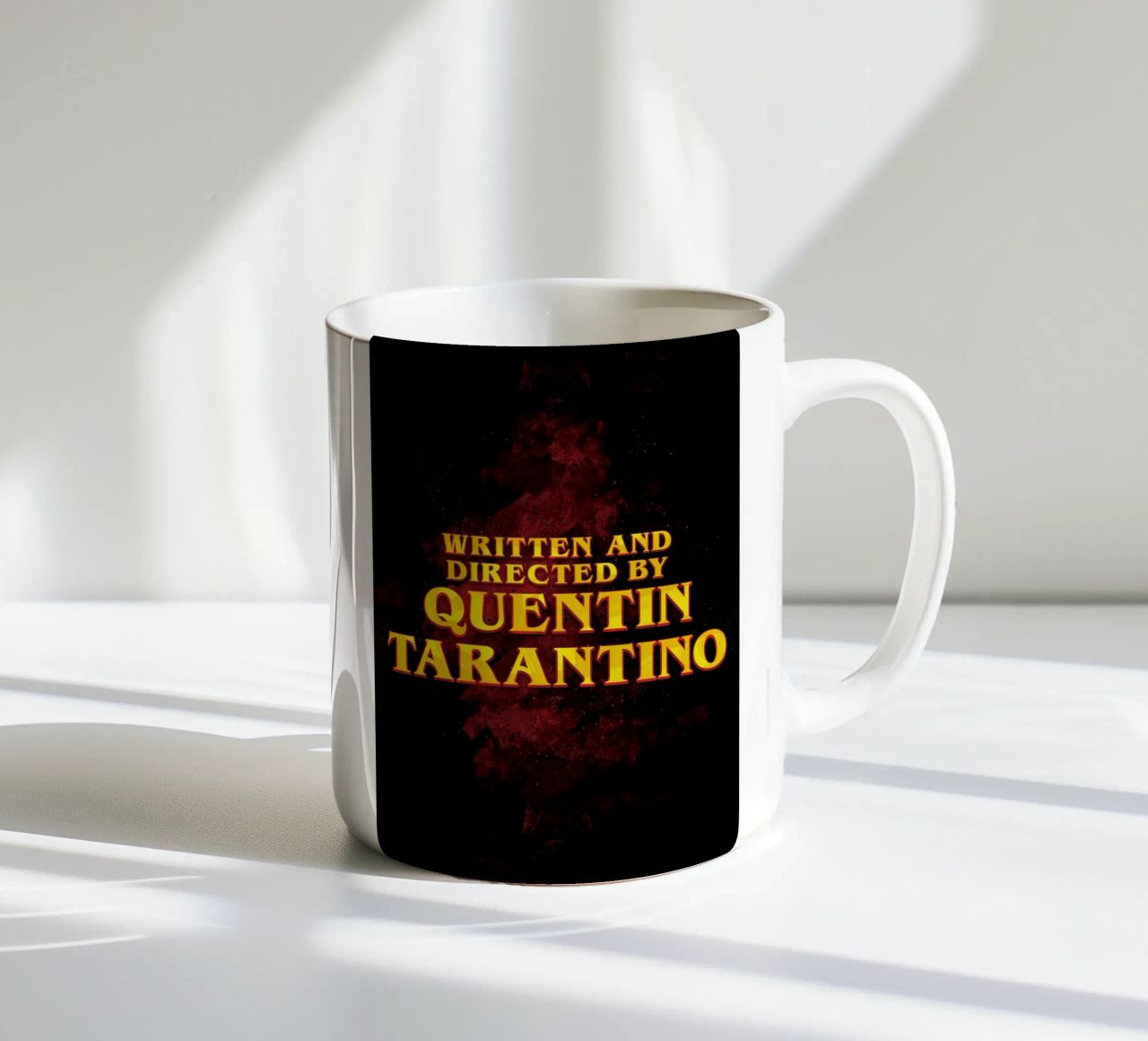 Written And Directed tazza in ceramica da nabakumov