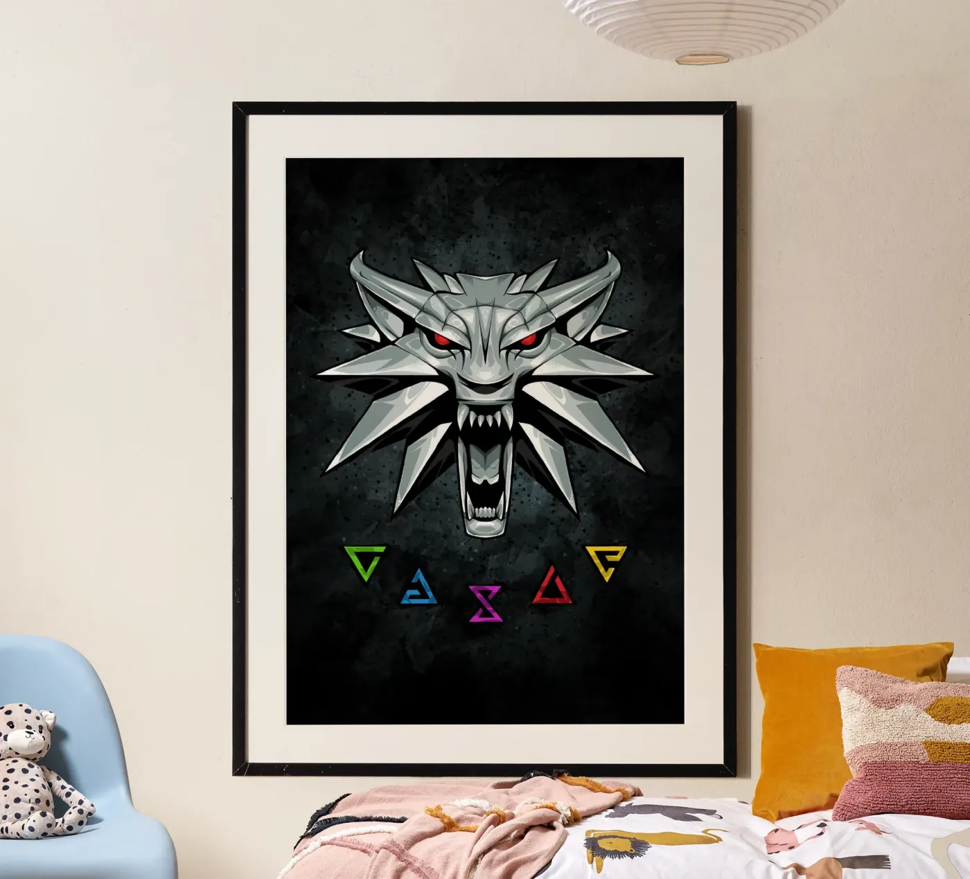 The Wolf Poster von Nabakumovart II